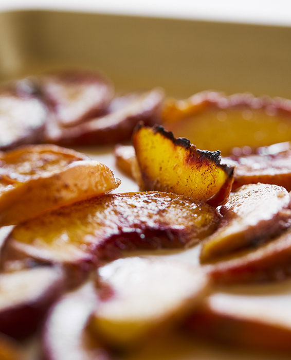 Cinnamon Cottage Cheese and Peach Toast Recipe Russell Hobbs